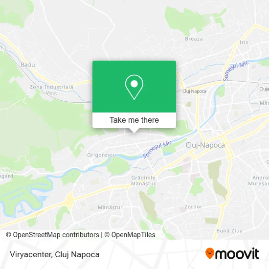 Viryacenter map