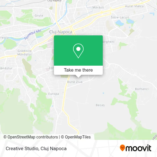 Creative Studio map