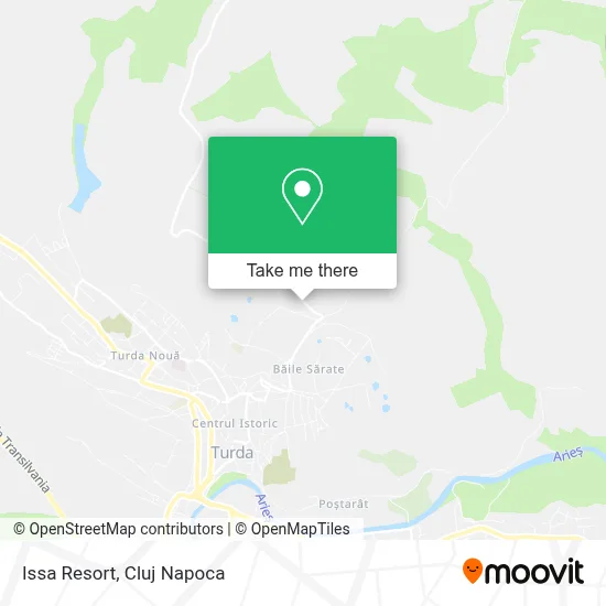 Issa Resort map