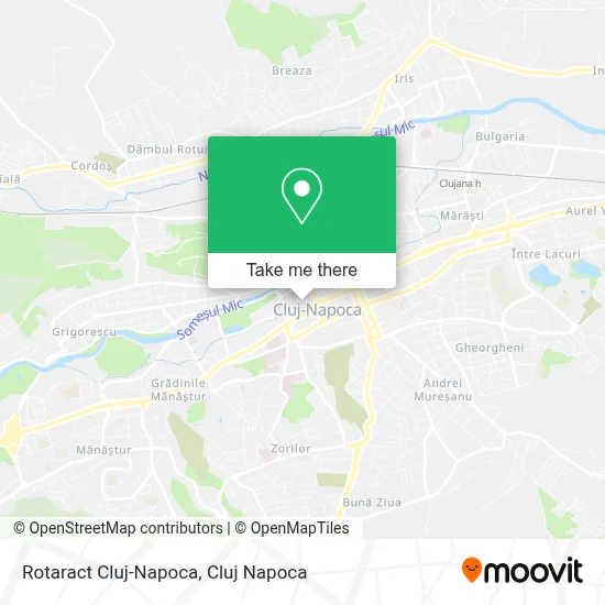 Rotaract Cluj-Napoca map