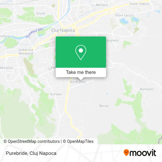 Purebride map