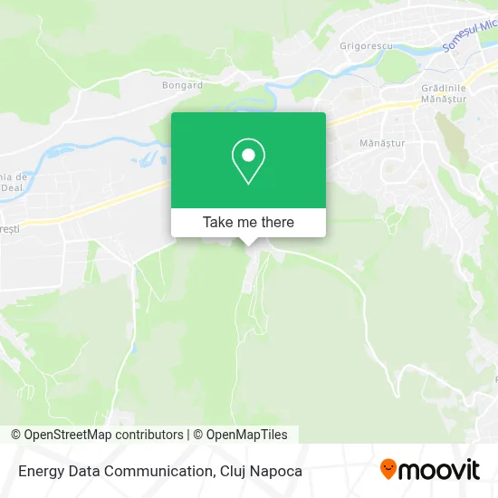 Energy Data Communication map