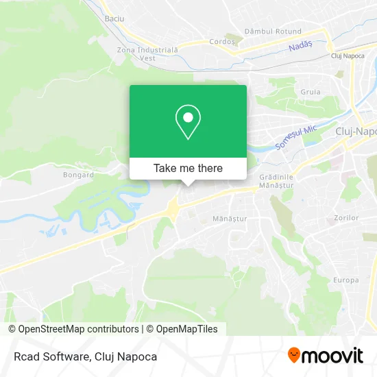 Rcad Software map