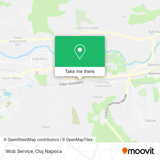 Wob Service map