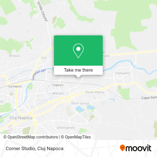Corner Studio map