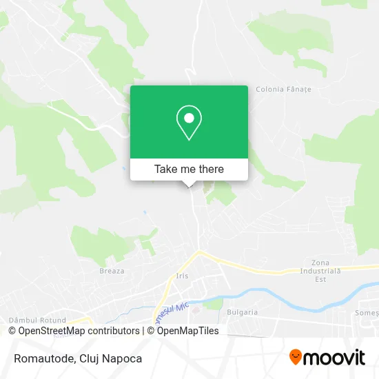 Romautode map