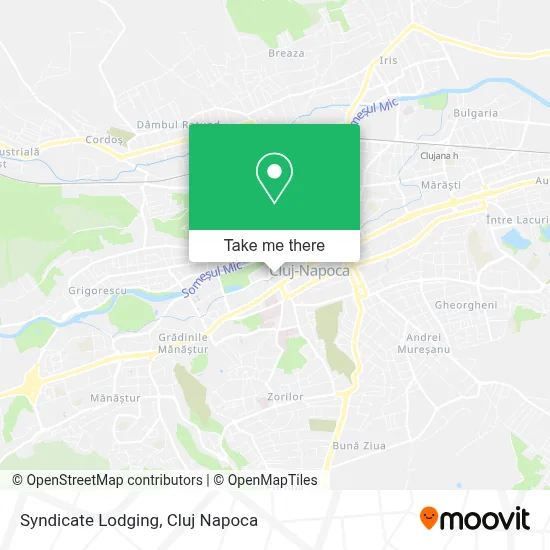 Syndicate Lodging map