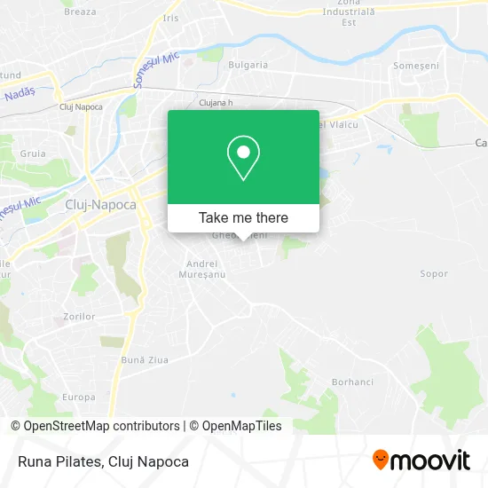 Runa Pilates map