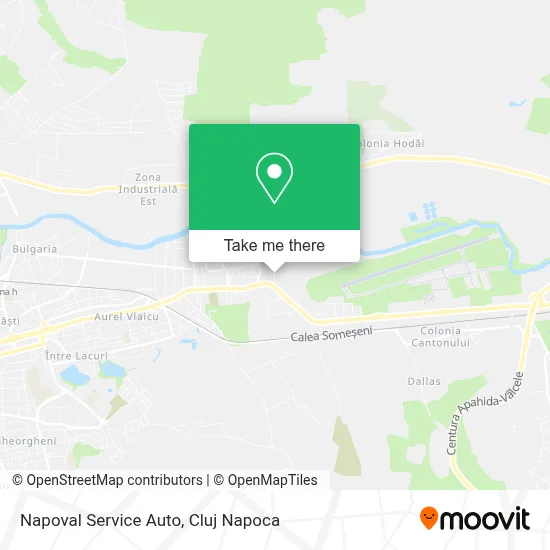 Napoval Service Auto map