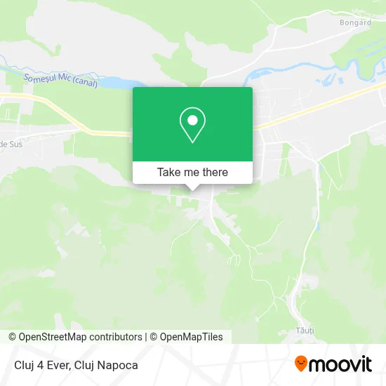 Cluj 4 Ever map