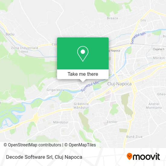 Decode Software Srl map