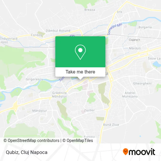 Qubiz map