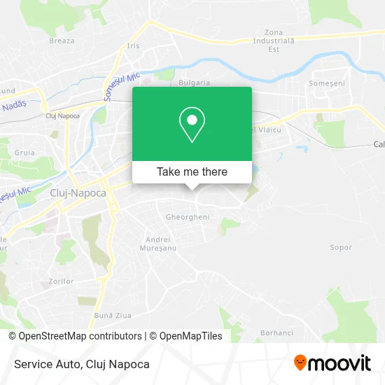 Service Auto map