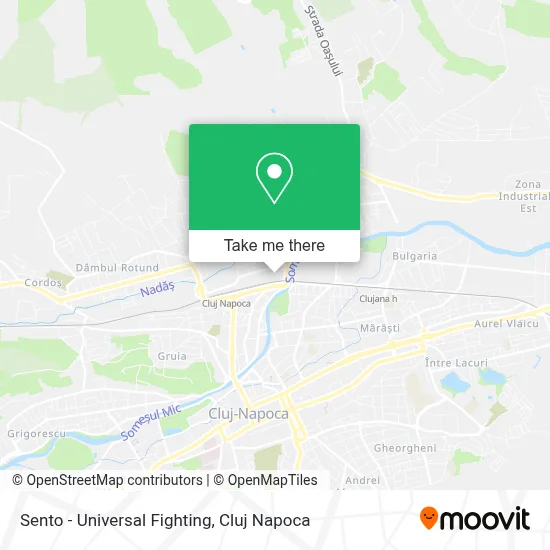 Sento - Universal Fighting map