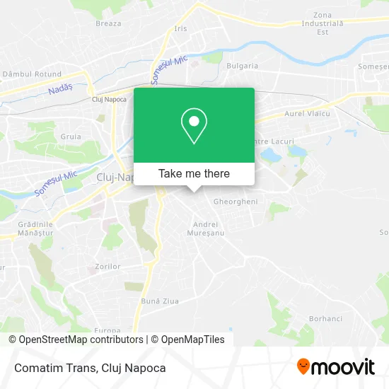 Comatim Trans map
