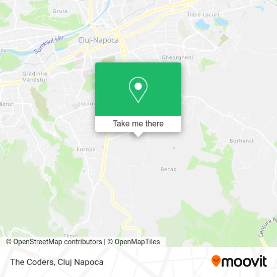 The Coders map