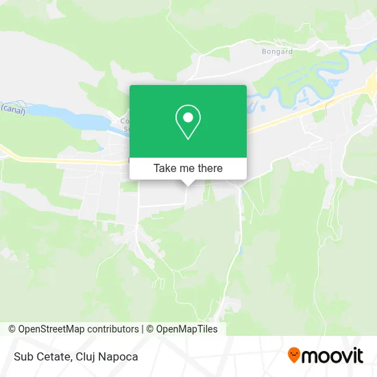 Sub Cetate map