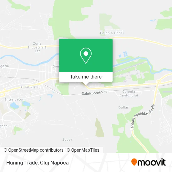 Huning Trade map