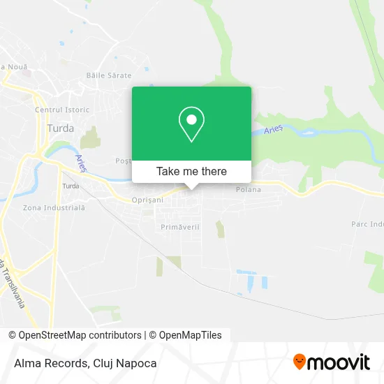 Alma Records map