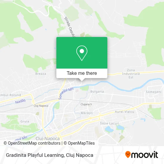 Gradinita Playful Learning map