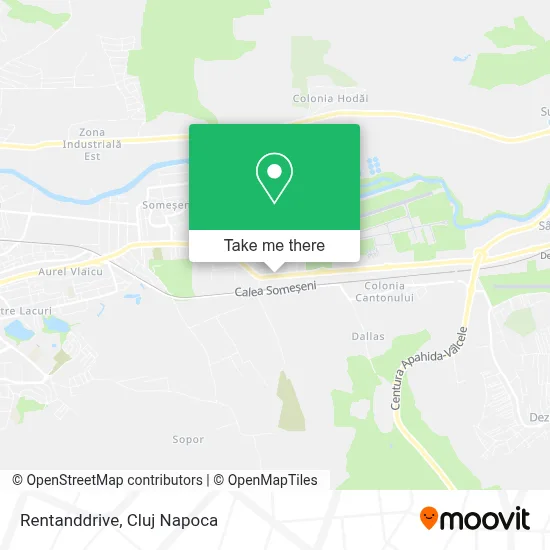Rentanddrive map