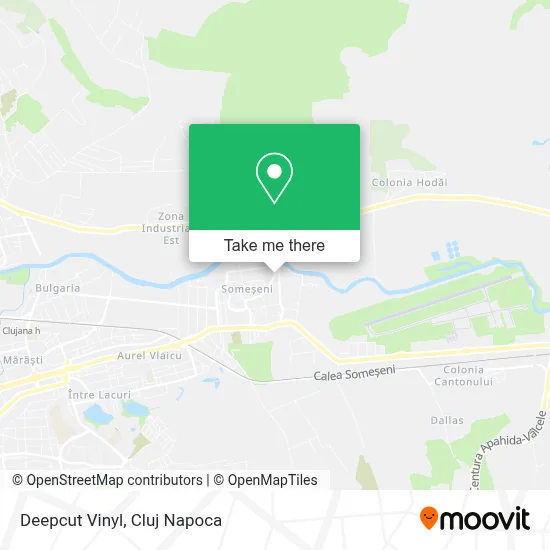 Deepcut Vinyl map
