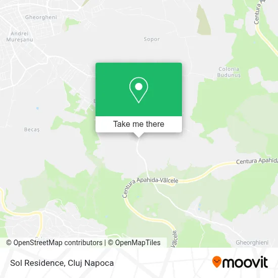 Sol Residence map