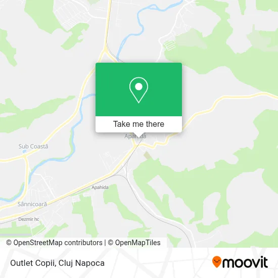 Outlet Copii map