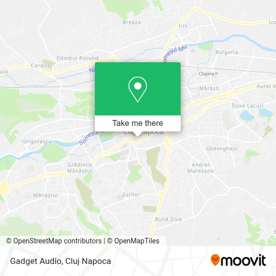 Gadget Audio map
