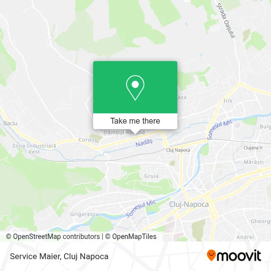 Service Maier map