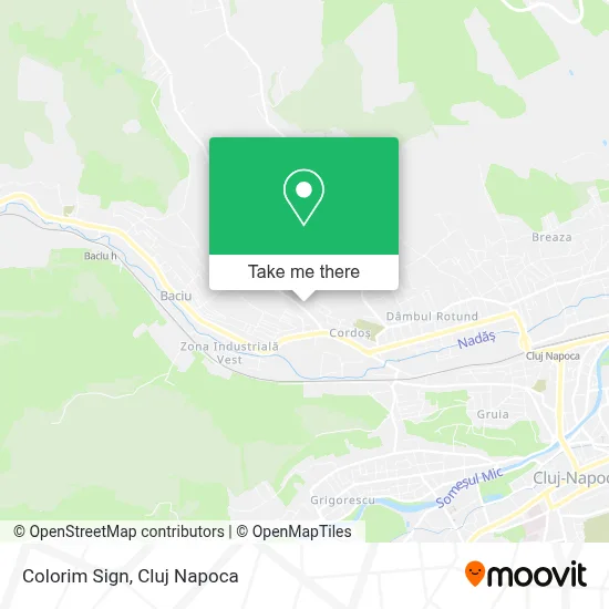 Colorim Sign map