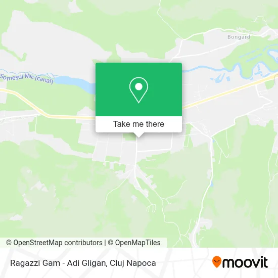 Ragazzi Gam - Adi Gligan map