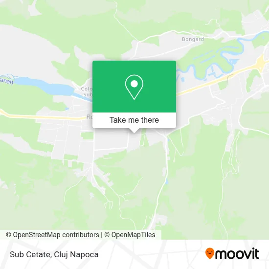 Sub Cetate map