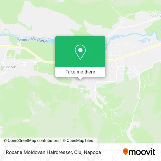 Roxana Moldovan Hairdresser map