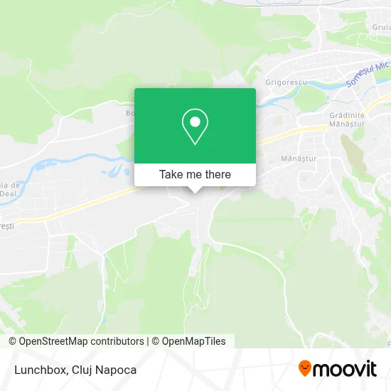Lunchbox map