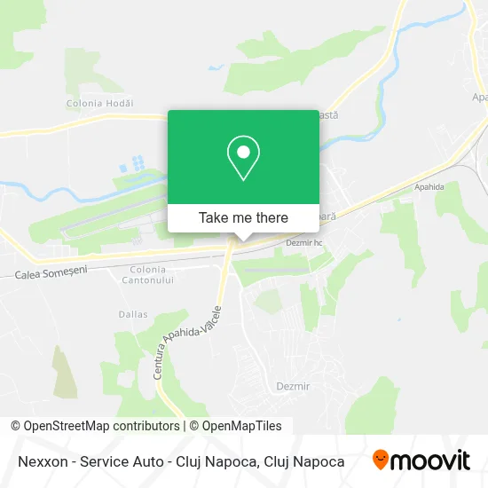 Nexxon - Service Auto - Cluj Napoca map
