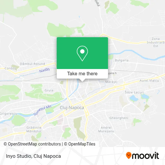 Inyo Studio map