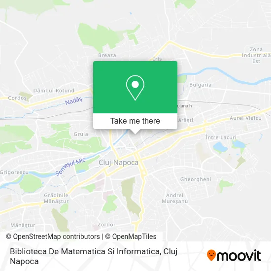 Biblioteca De Matematica Si Informatica map