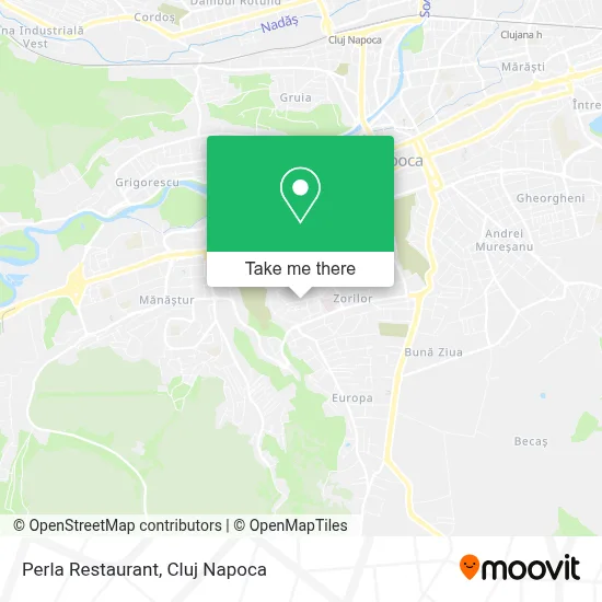 Perla Restaurant map