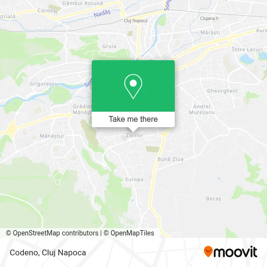 Codeno map