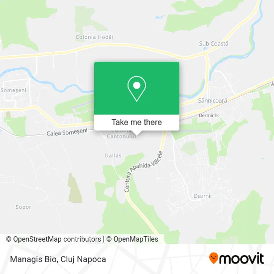 Managis Bio map