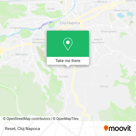 Reset map