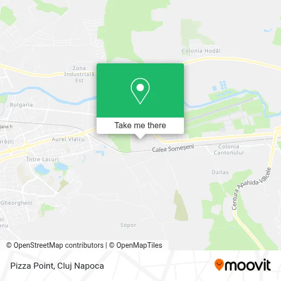 Pizza Point map