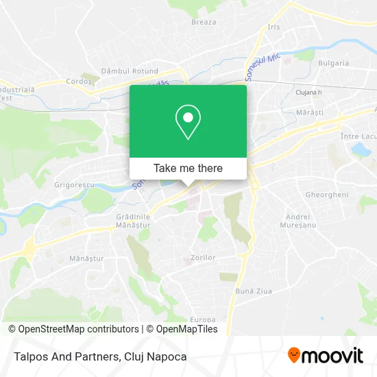 Talpos And Partners map