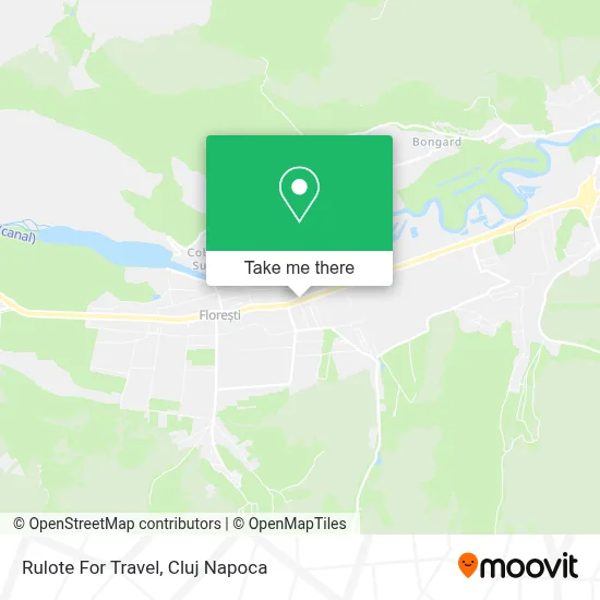 Rulote For Travel map
