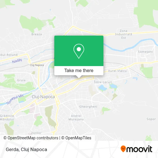 Gerda map