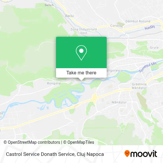 Castrol Service Donath Service map