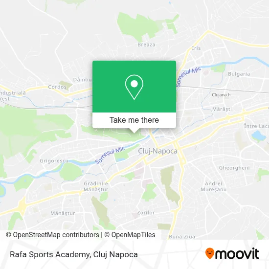 Rafa Sports Academy map
