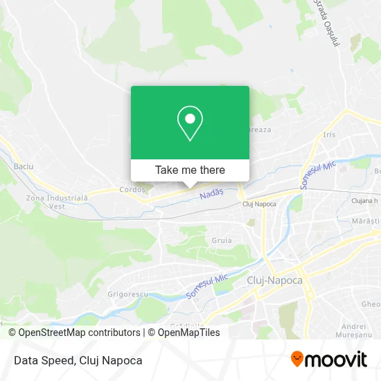 Data Speed map