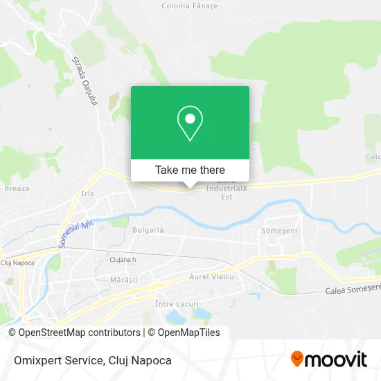 Omixpert Service map
